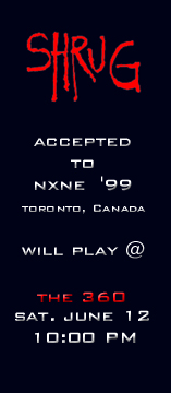 Click to go to NXNE '99